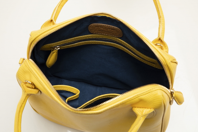 Gramercy bag _ Lizard Yellow _ S