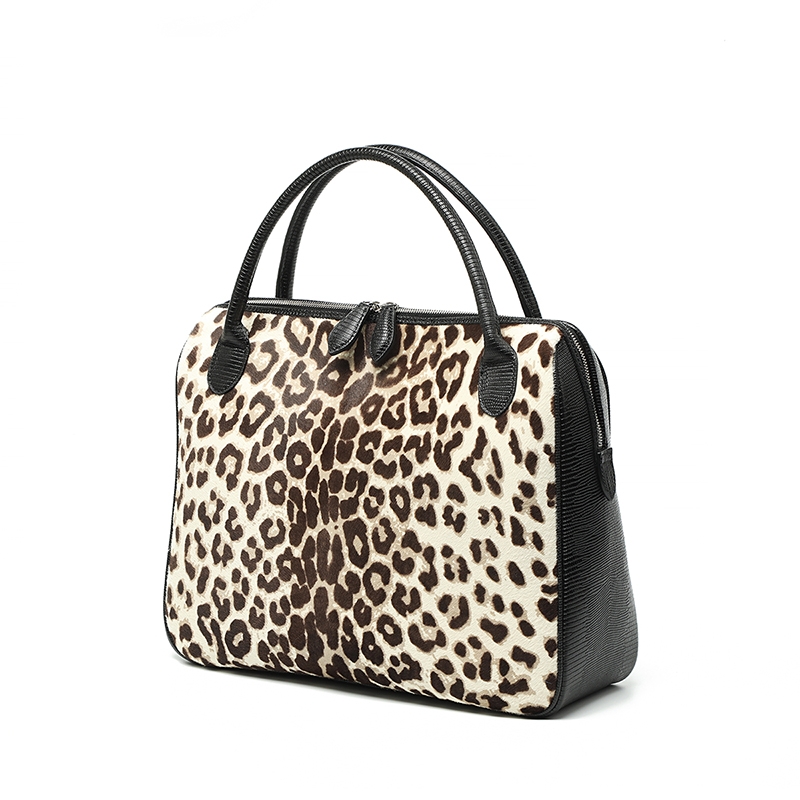 Gramercy bag _ Leopard Black _ L
