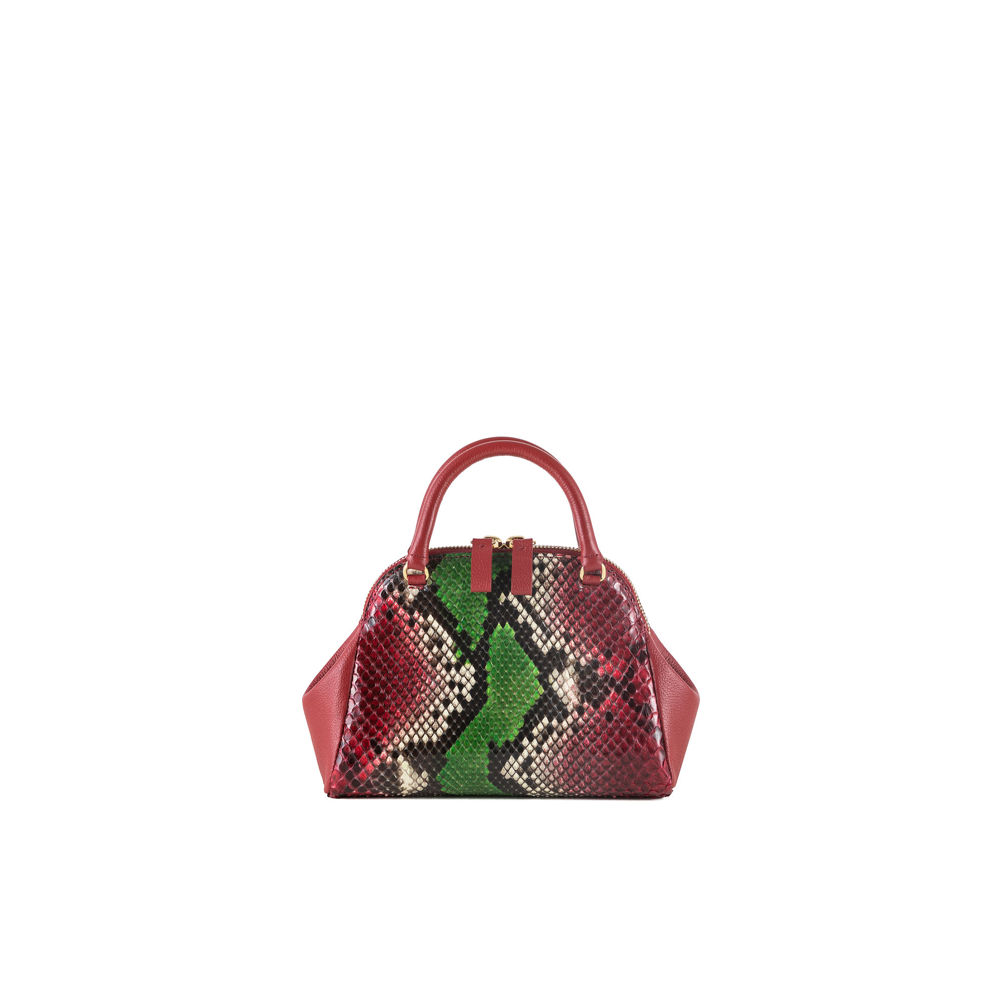 BOC BAG _ PYTHON _ RED _ MINI