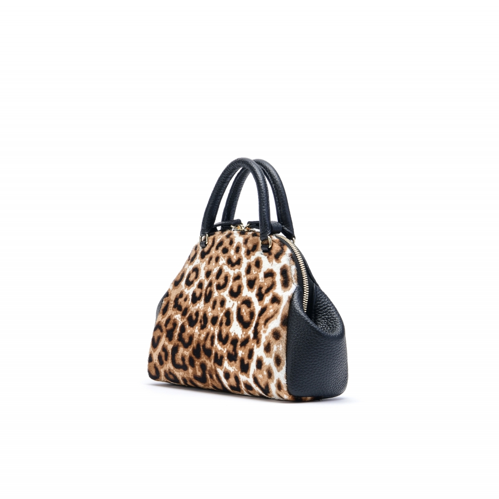 BOC BAG _ CALF HAIR _ LEOPARD _ S