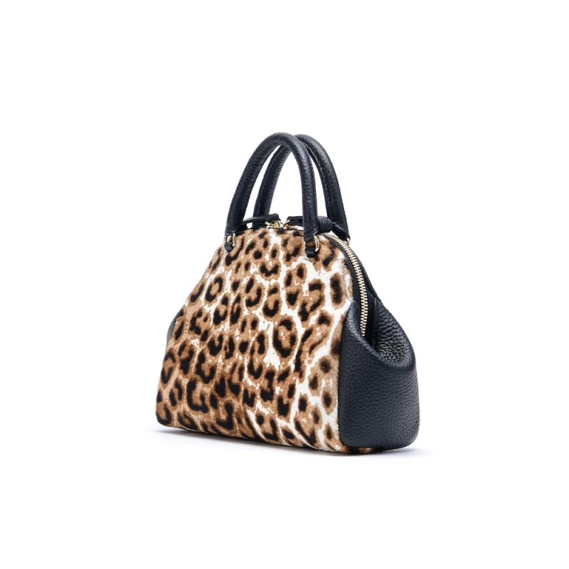 BOC bag _ Calf Hair Leopard _ S