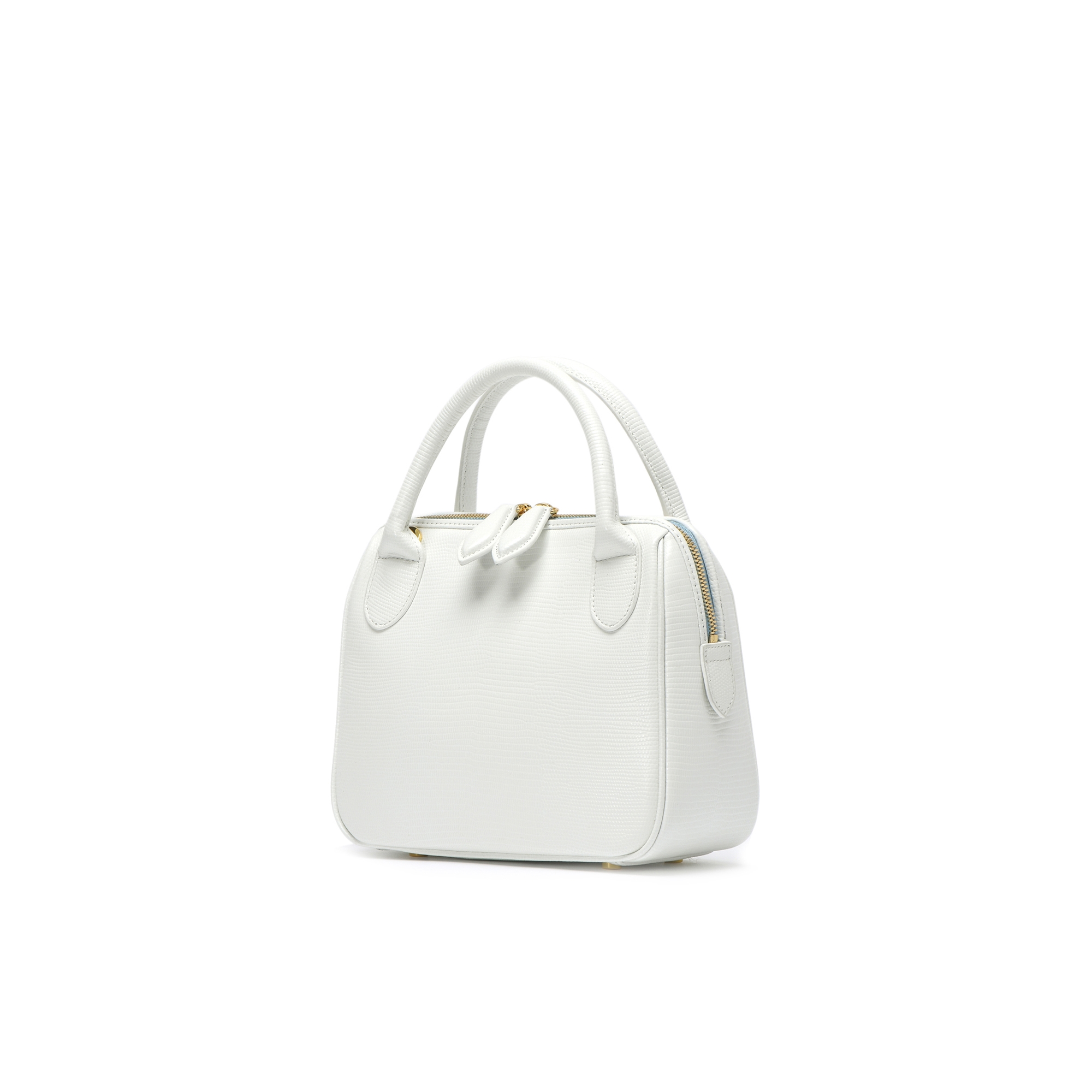GRAMERCY BAG _ LIZARD WHITE _ MINI