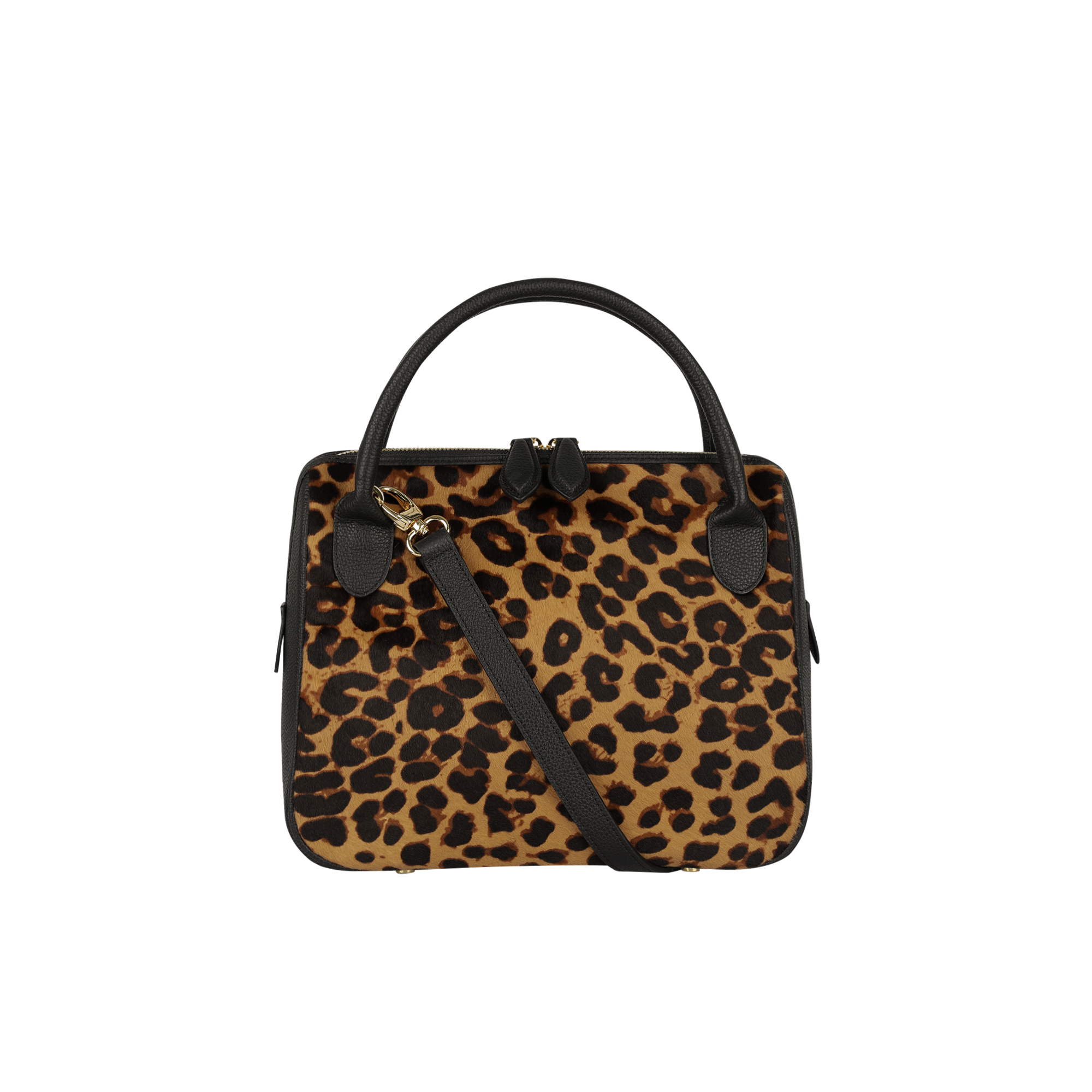 GRAMERCY BAG _ CALF HAIR _ LEOPARD _ S
